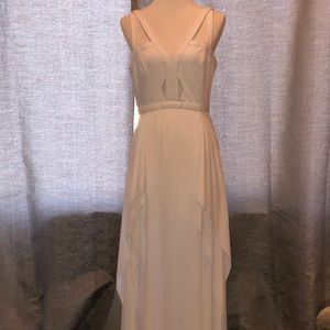 Bcbg white maxi dress